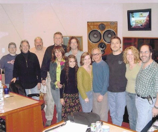 Randy Willis at Reba McEntire's Starstruck Studios in Nashville