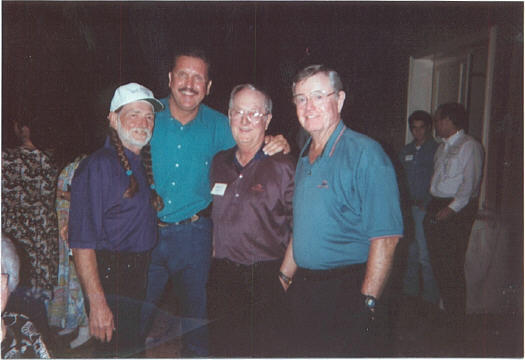 Willie Nelson, Randy Willis, Darrell Royal